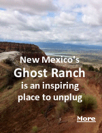 The 21,000-acre Ghost Ranch Education and Retreat Center is a mystical dude ranch like no other, and its history reads like a novel.